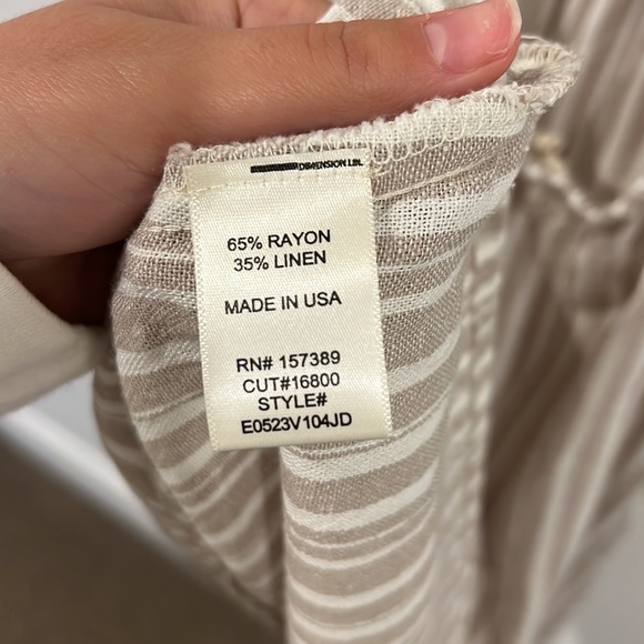 Altered state farms, open back stripped mini dress size small - Picture 5 of 8